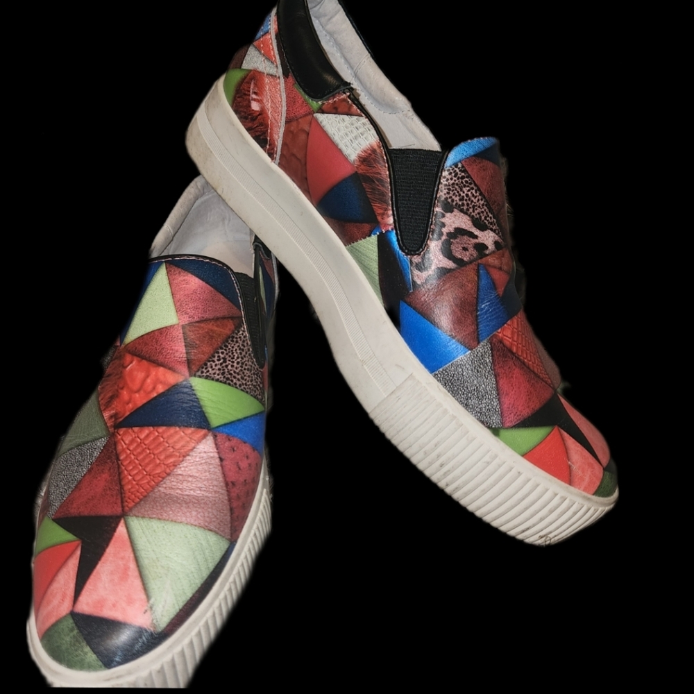 Funky Artistic Platform Shoes